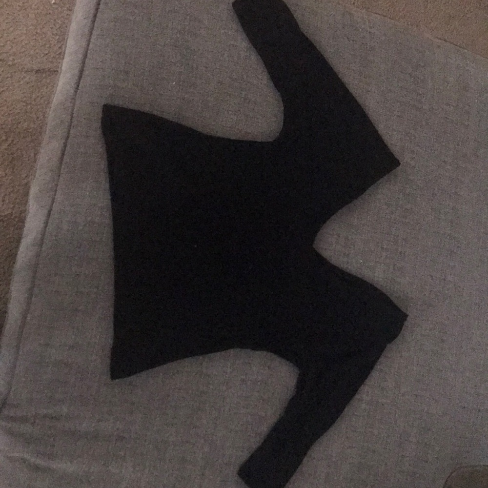 V neck crop top